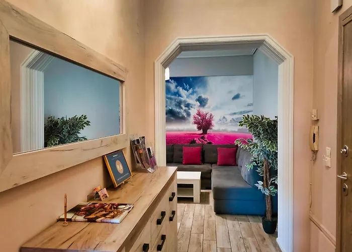 Luxury Lila House Under The Rocks Apartment Kalambaka